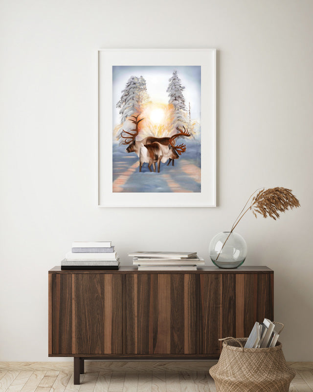 Sweet Reindeer 02 42x60