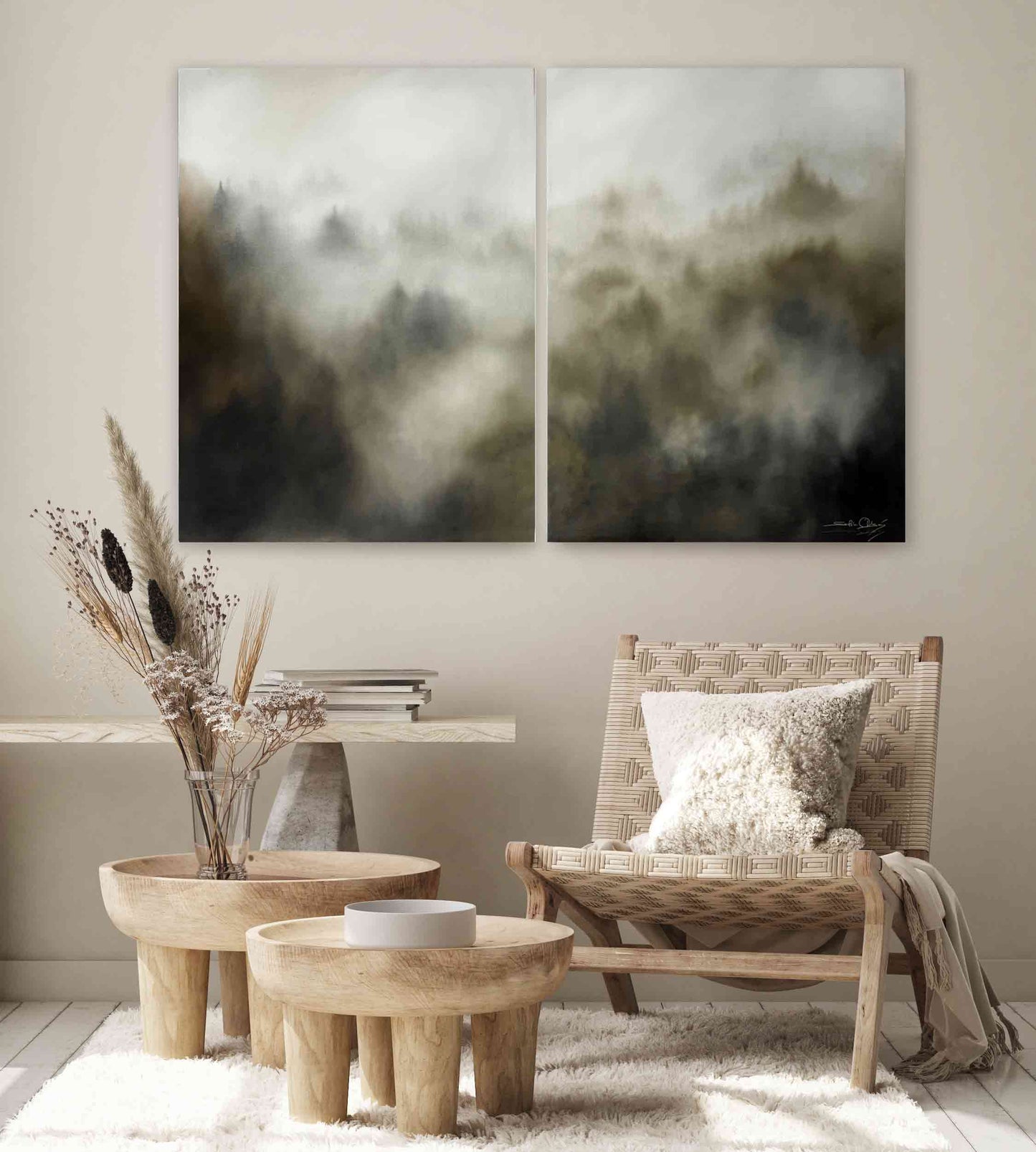 TvÄdelad olja no1 60x80/del