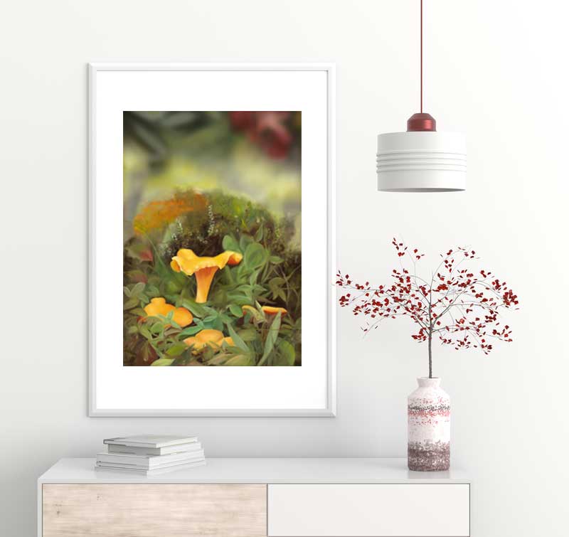 Kantareller 42x60
