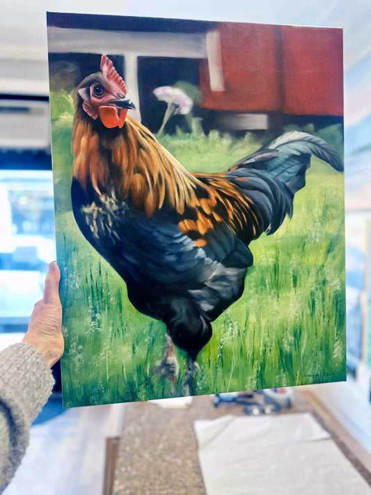 Rooster 46x58