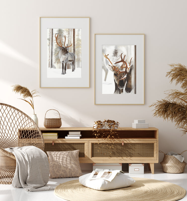 Ren-kärlek/ Reindeer-love 42x60