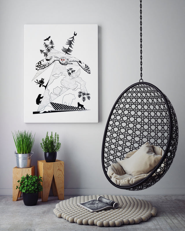 Akryl/ Owl 4 500:-