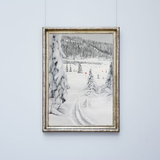 Ledkryss Vinterskog I