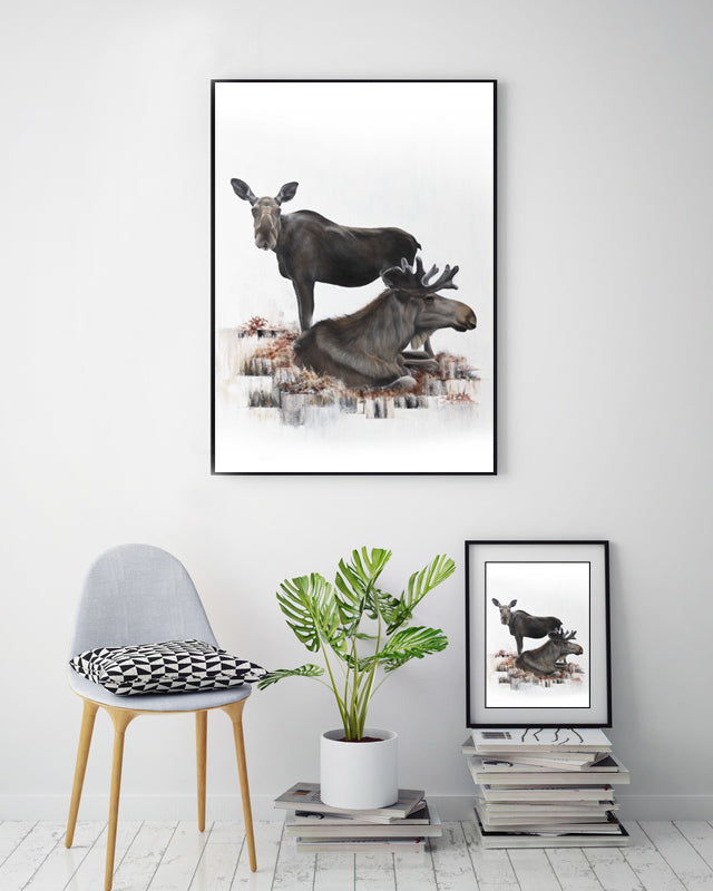Älg / Moose 50x70