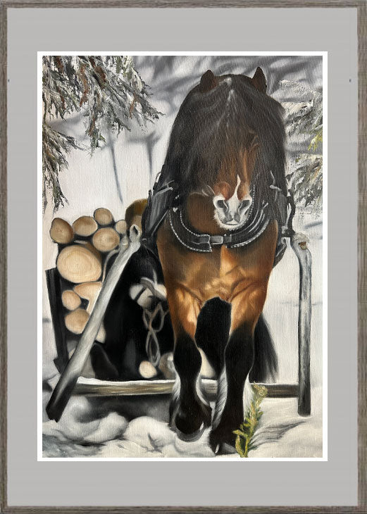 Häst / Horse 42x60