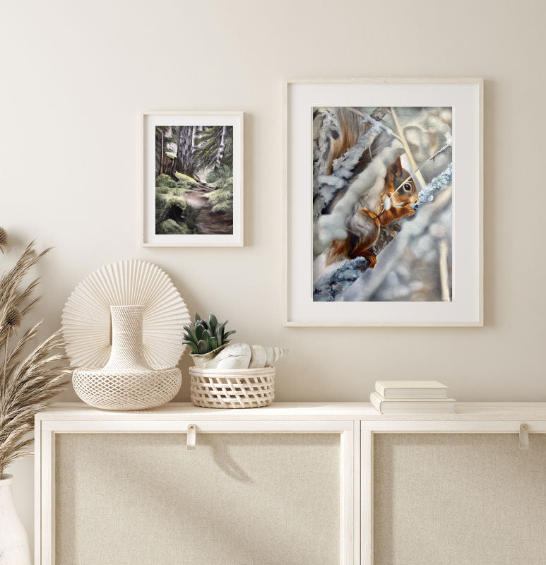 Ekorre / Squirrel 42x60