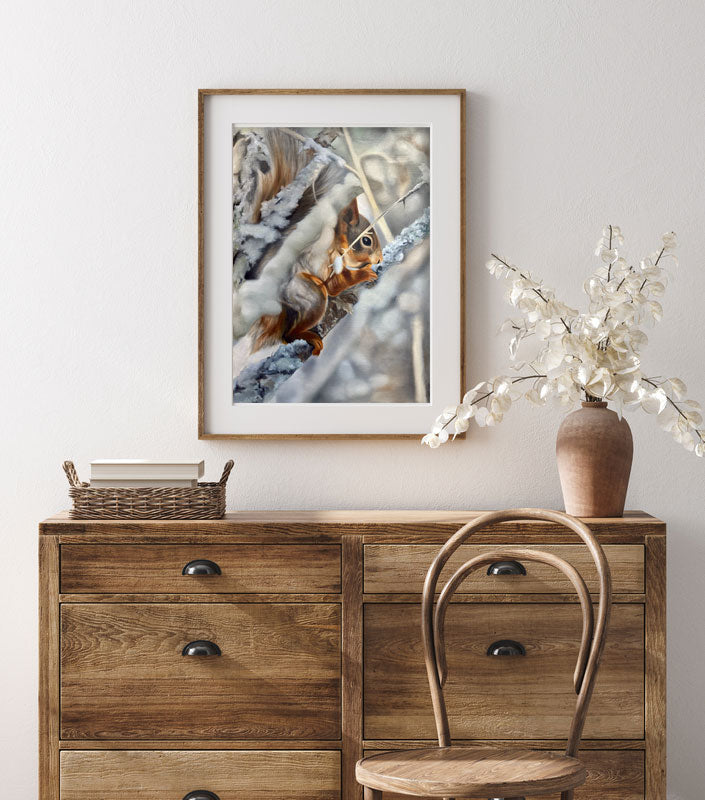 Ekorre / Squirrel 42x60