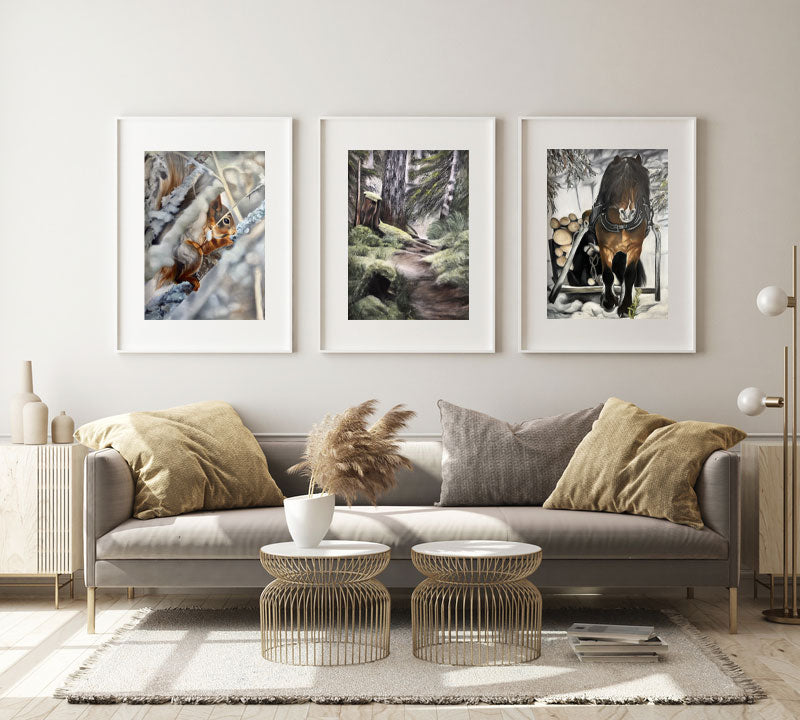 Ekorre / Squirrel 42x60