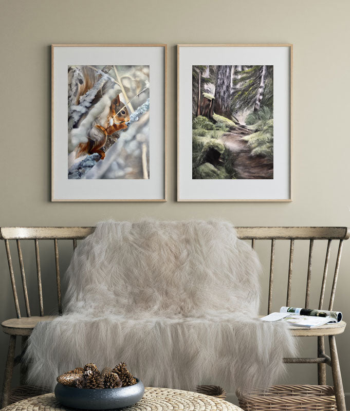 Ekorre / Squirrel 42x60