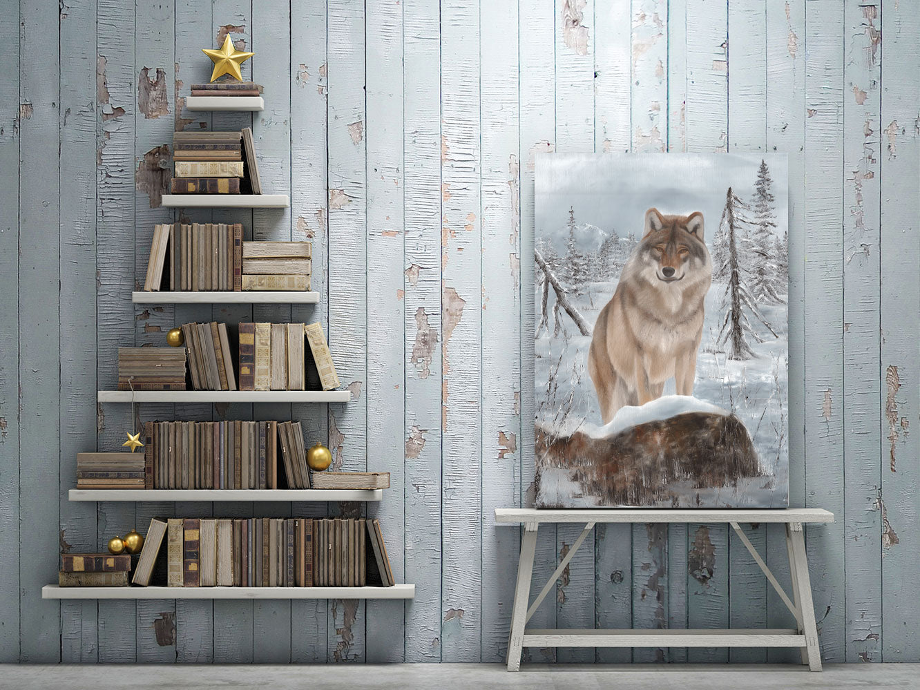 WOLF 50x70