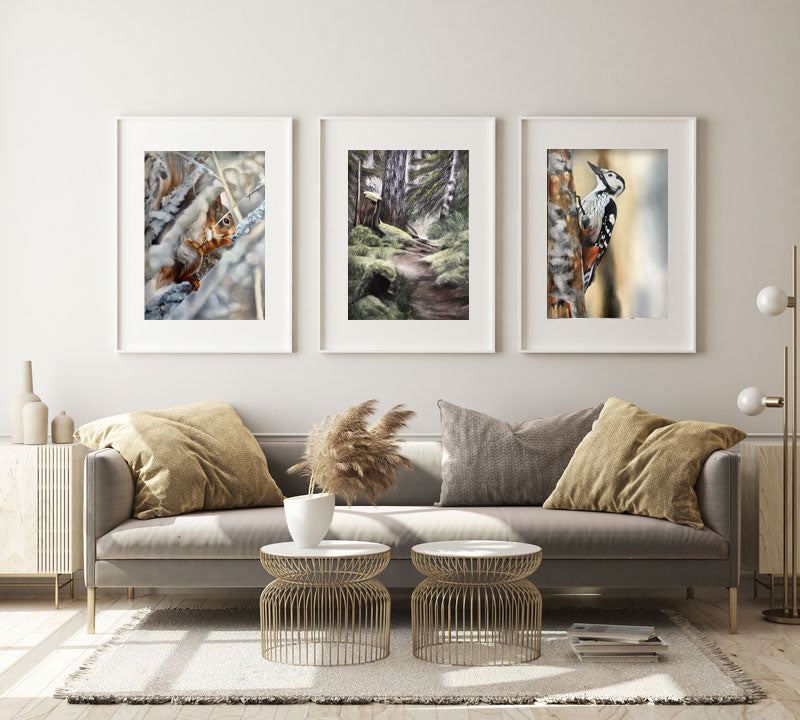 Ekorre / Squirrel 42x60