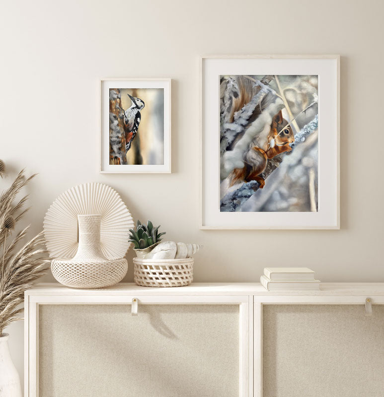 Ekorre / Squirrel 42x60