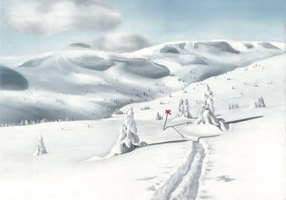 Winter Landscape II A4