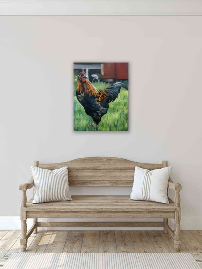 Rooster 46x58