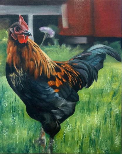 Rooster 46x58