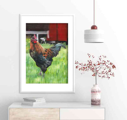 Rooster 42x60