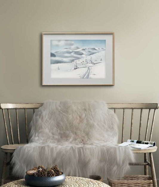 Winter Landscape Led II 42x60