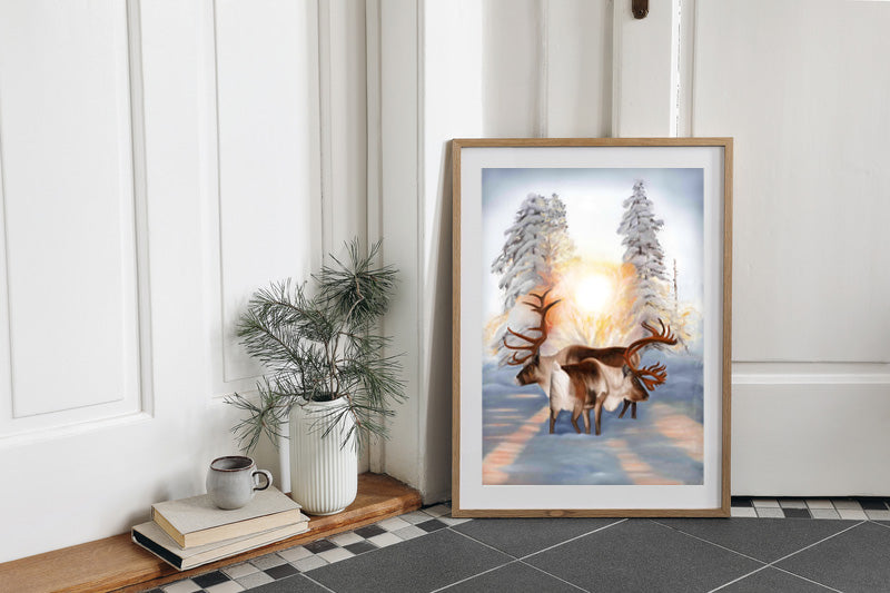 Sweet Reindeer 02 42x60
