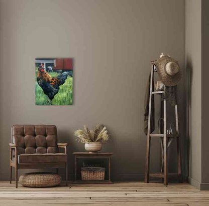 Rooster 46x58