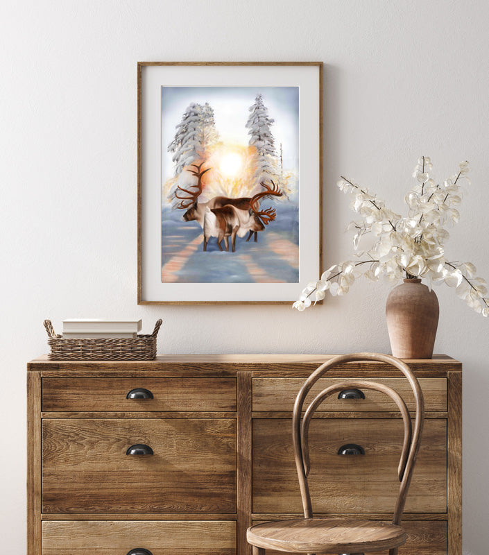 Sweet Reindeer 02 42x60