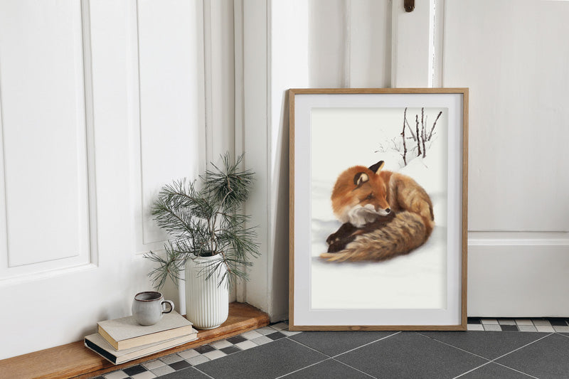 Rödräv Redfox 42x60