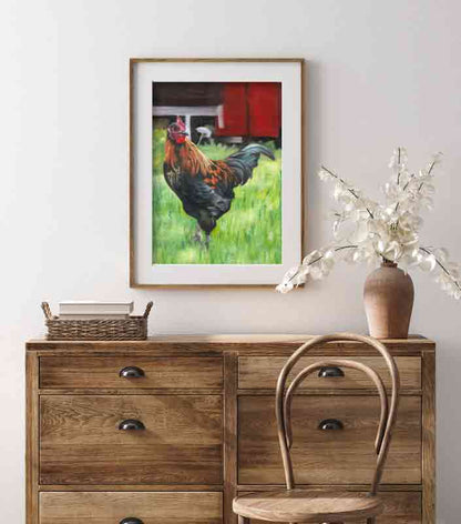 Rooster 42x60