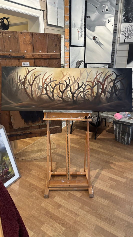 Reindeerforest Gold 150x50