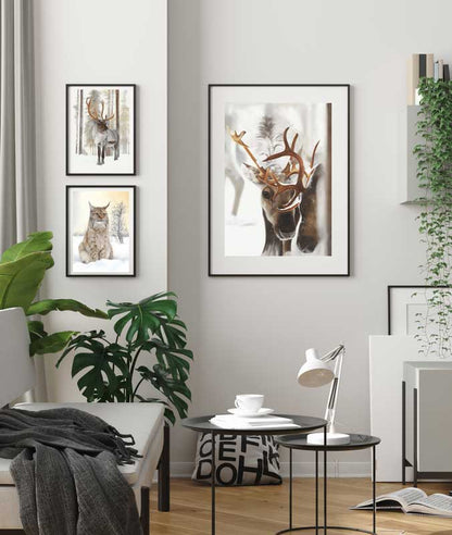 Reindeer-love 42x60
