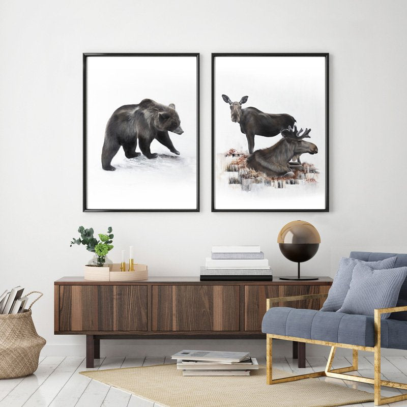Älg / Moose 50x70