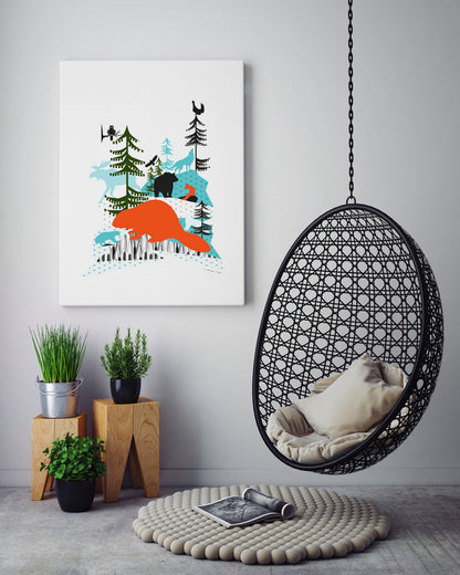 Akryl Beaver 4 500:-