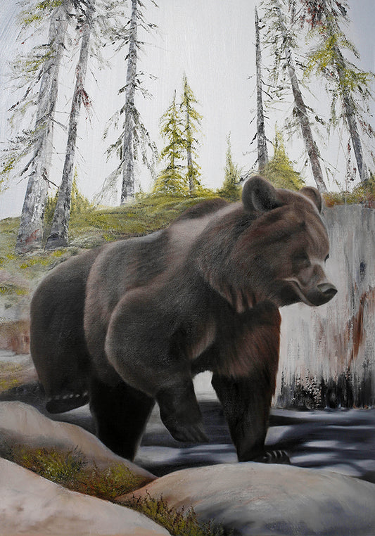 JAMTLANDCOUNTY BEAR 70x100