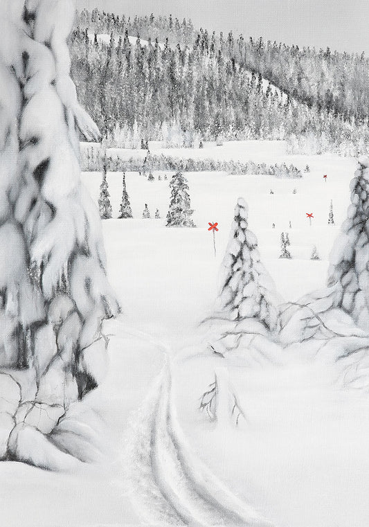 Ledkryss Vinterskog I