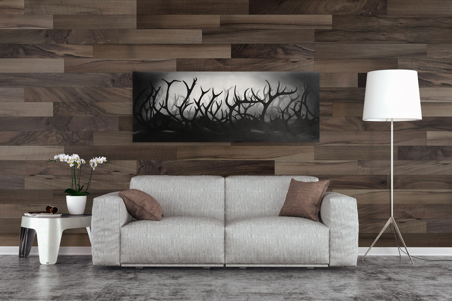 REINDEERFOREST SILVER 145x55
