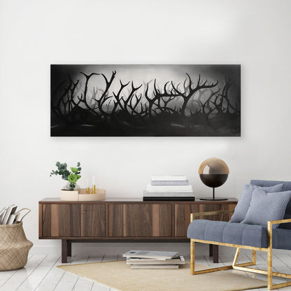 REINDEER FOREST SILVER 145x55