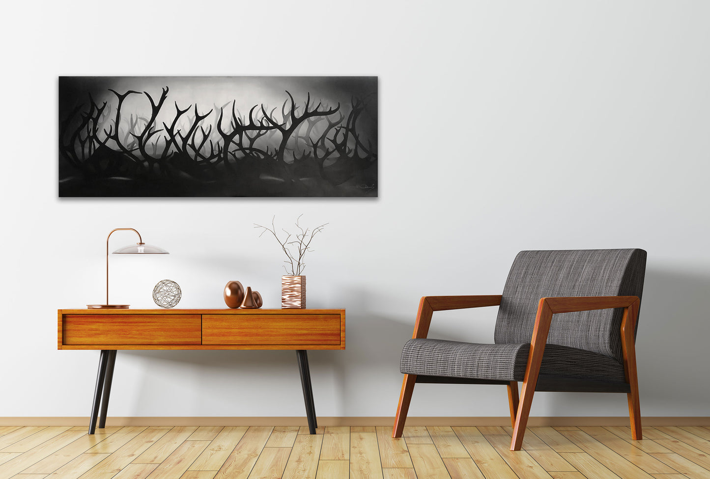 REINDEERFOREST SILVER 145x55