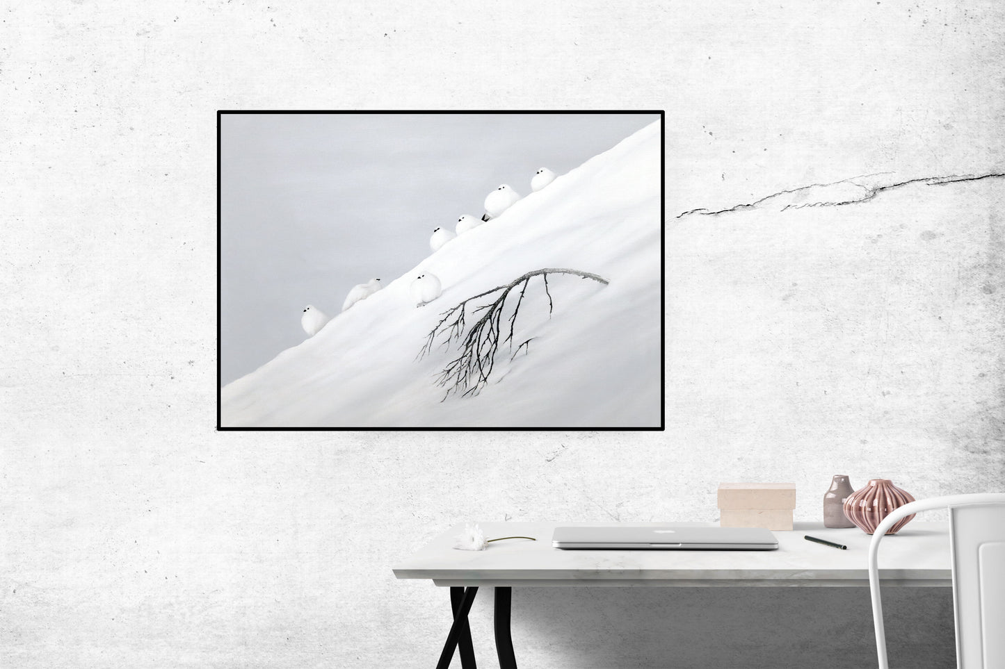 Winterbirds 60x42