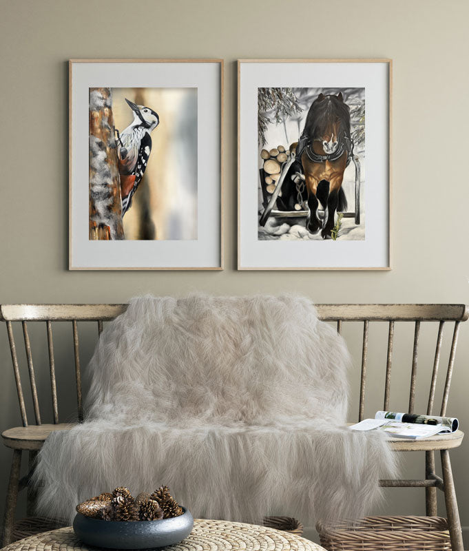 Häst / Horse 42x60
