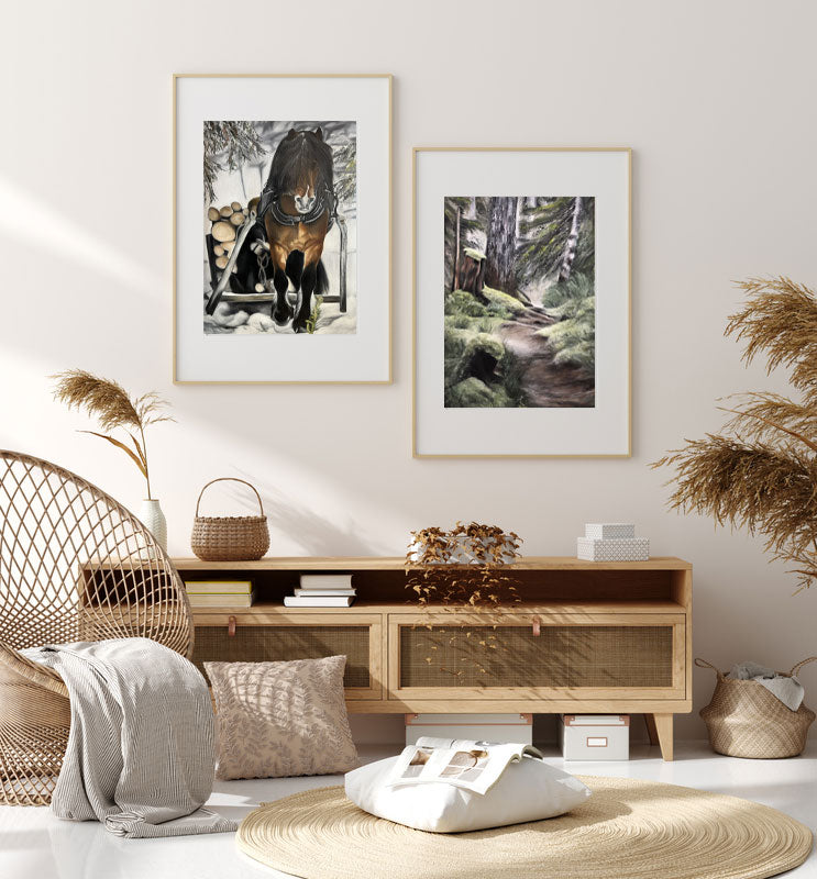 Häst / Horse 42x60