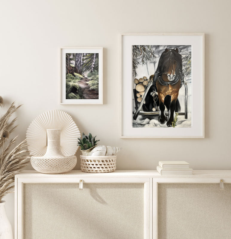 Häst / Horse 42x60