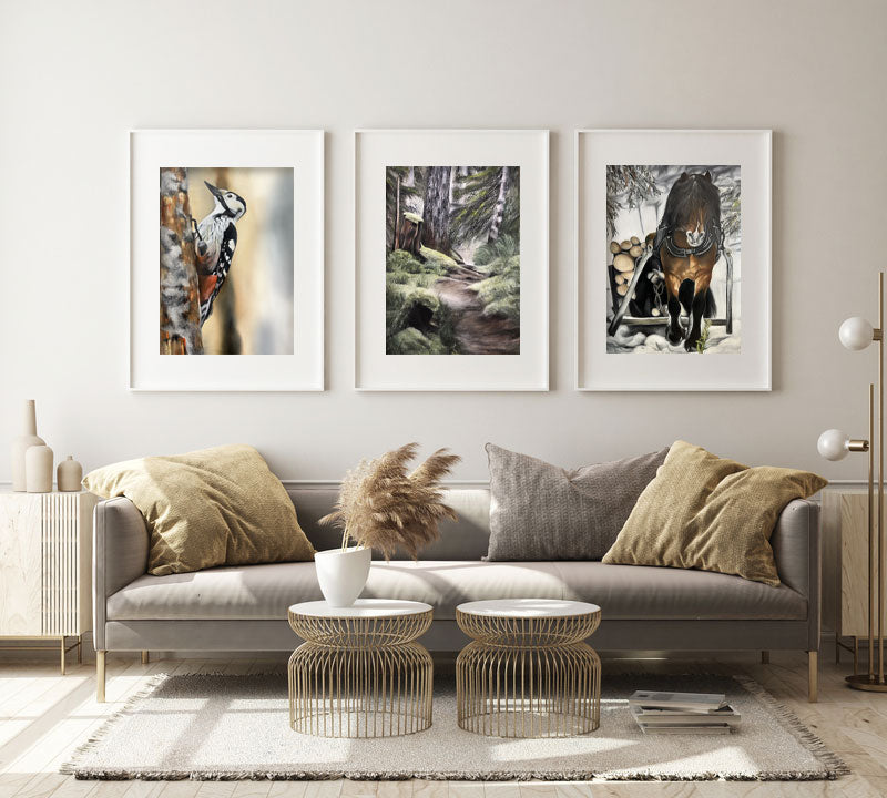 Häst / Horse 42x60