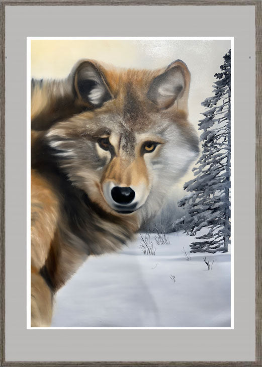 Varg / Wolf 42x60