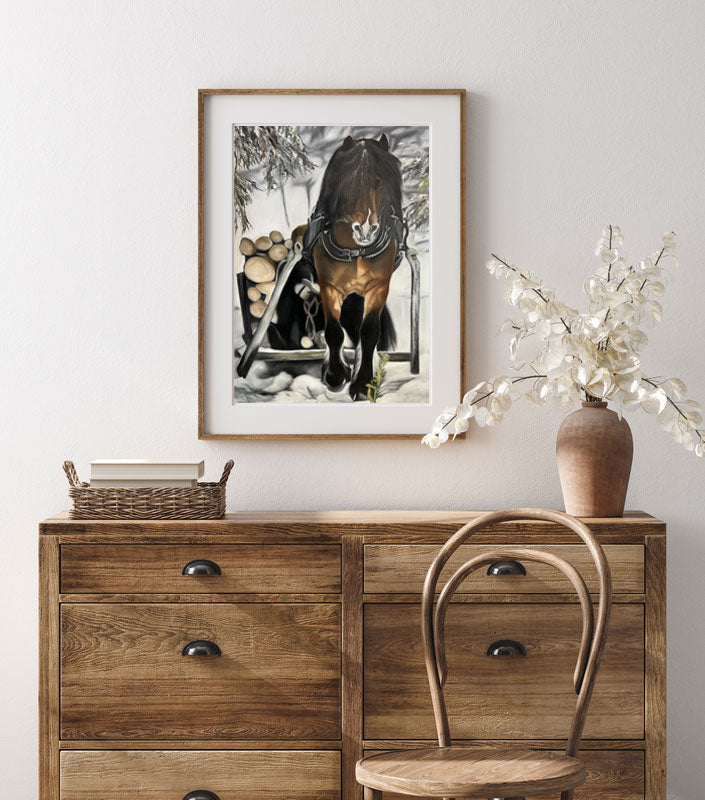 Häst / Horse 42x60