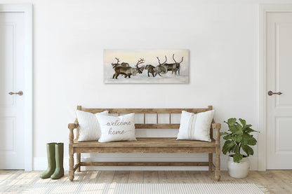 Reindeer fight 01 100x40