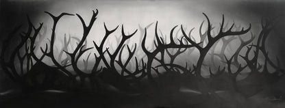 REINDEER FOREST SILVER 145x55