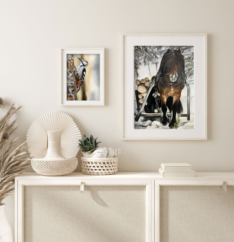 Häst / Horse 42x60